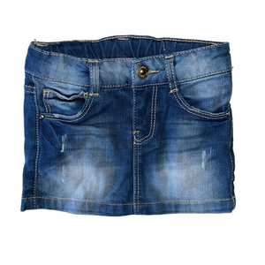 Zara Blue Denim Mini Skirt Girls Size 2 to 3 Years